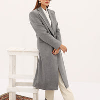 Tatiana Long Coat Grey