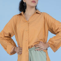 Rodelle  Button Down Yellow (Maternity Wearable)