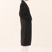 Tatiana Long Coat Black