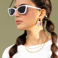 Sassy Sunglasses White