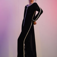 Maleficent Long 2pc Dress Black
