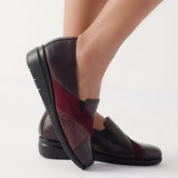 EDNA SHOES MAROON