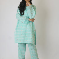 Crescent Embroidered 2 Pc