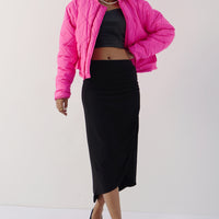 Kendal Puffer Jacket Hot Pink