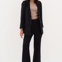 Genevieve 2 Piece Suit Black (10 days delivery time)