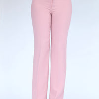 Zoe Straight Pants Pink