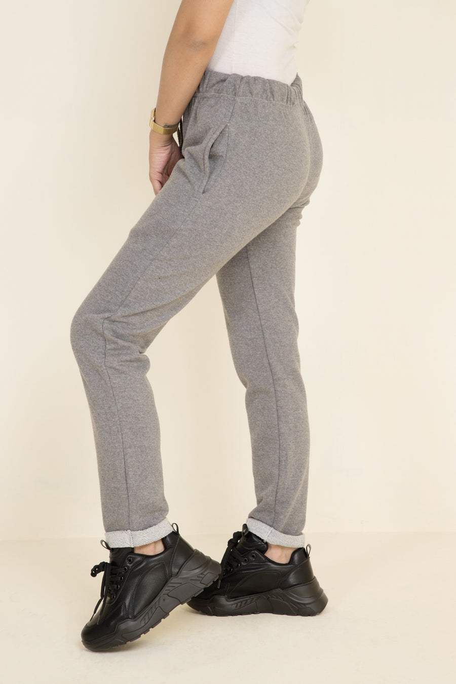 Terry Casual Pants Grey