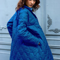Vermont Puffer long coat BLUE