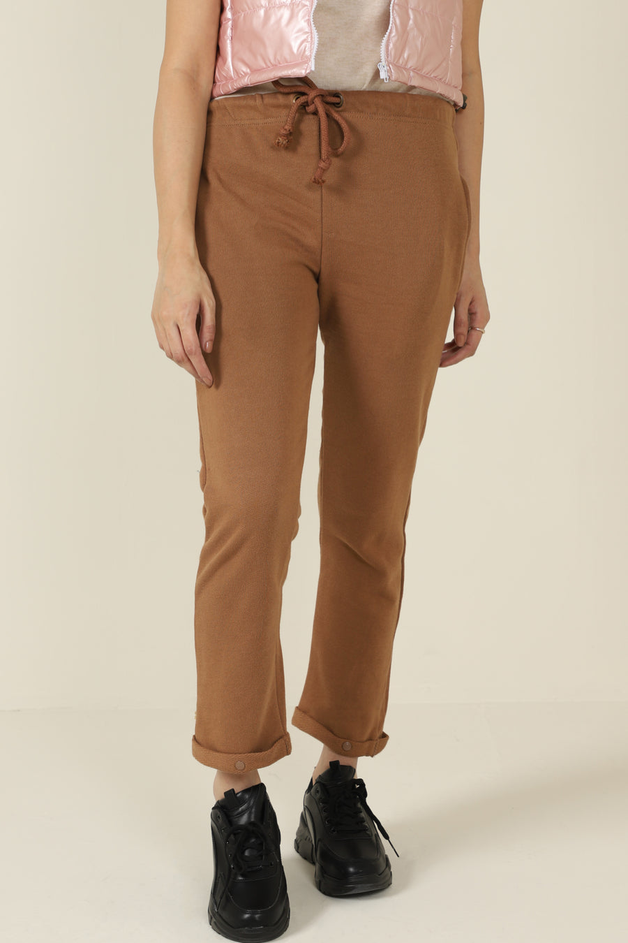 Terry Casual Pants Coffee